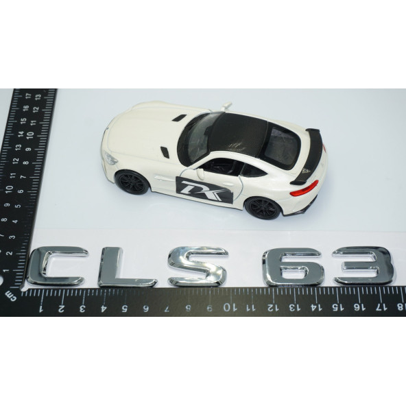 DK Tuning CLS63 Bagaj Krom ABS 3M 3D Yazı Logo Benz İle Uyumlu - 4