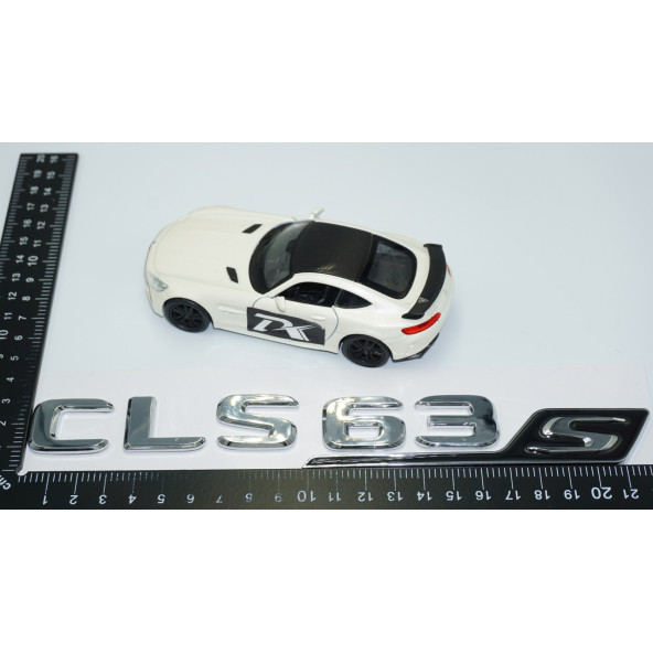 DK Tuning CLS63S Bagaj Krom ABS 3M 3D Yazı Logo Benz İle Uyumlu - 4