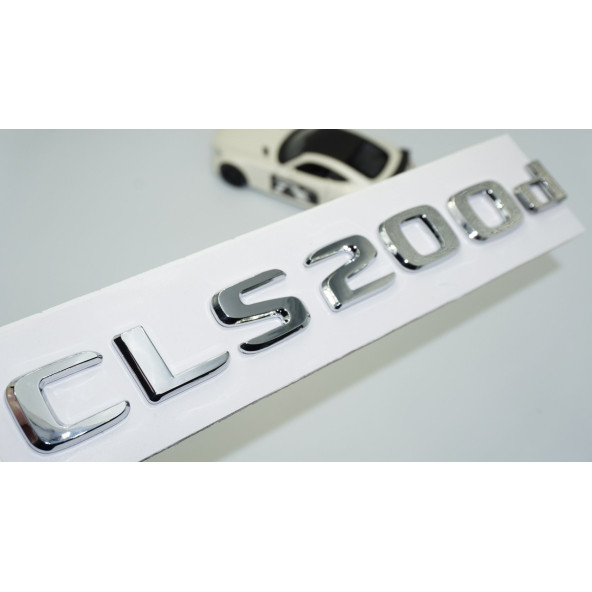 DK Tuning CLS200d Bagaj Krom ABS 3M 3D Yazı Logo Benz İle Uyumlu