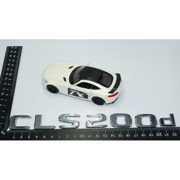 DK Tuning CLS200d Bagaj Krom ABS 3M 3D Yazı Logo Benz İle Uyumlu - 4