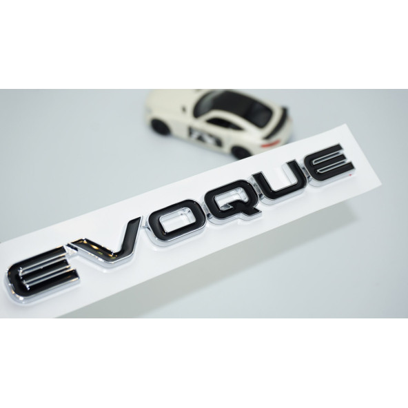 DK Tuning Evoque Bagaj Siyah 3M 3D Yazı Logo Range Rover İle Uyumlu