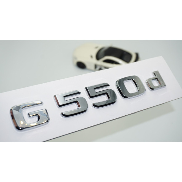 DK Tuning G550d Bagaj Krom ABS 3M 3D Yazı Logo Benz İle Uyumlu