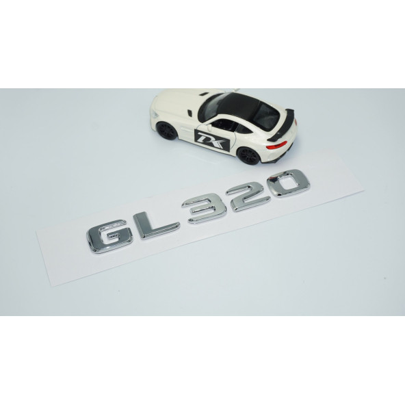 DK Tuning GL320 Bagaj Krom ABS 3M 3D Yazı Logo Benz İle Uyumlu - 2