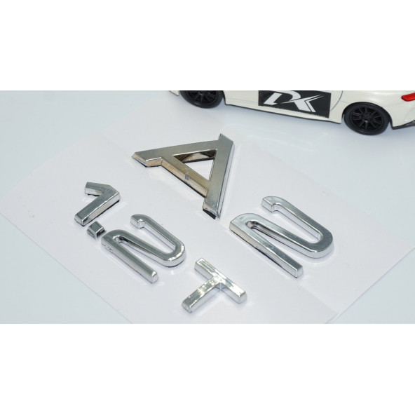 DK Tuning A2 1.2T Bagaj Krom ABS 3M Yazı Logo Audi İe Uyumlu - 3
