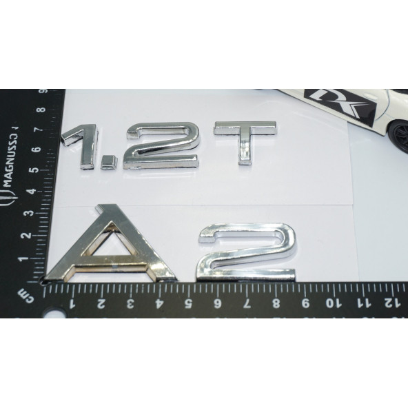 DK Tuning A2 1.2T Bagaj Krom ABS 3M Yazı Logo Audi İe Uyumlu - 4