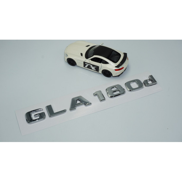 DK Tuning GLA 180d Bagaj Krom ABS 3M 3D Yazı Logo Benz İle Uyumlu - Resim 2