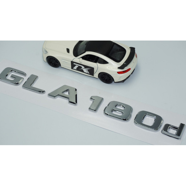 DK Tuning GLA 180d Bagaj Krom ABS 3M 3D Yazı Logo Benz İle Uyumlu - Resim 3