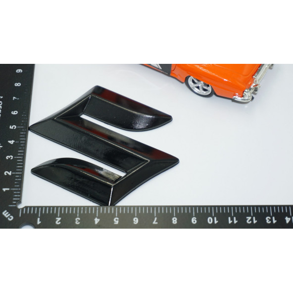 DK Tuning Suzuki Swift Vitara SX4 Bagaj Siyah ABS Logo Amblem - 4
