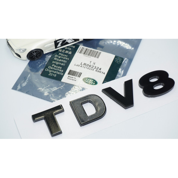 DK Tuning Land Rover Range Rover TDV8 Parlak Siyah Bagaj Yazı Logo - 5