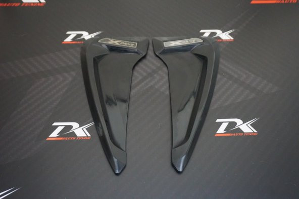 Bmw X Drive Shark Yan Çamurluk 3M Hava Akış Air Flow Set - 4