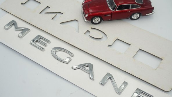 Renault Megane 3 2009-2016 Krom ABS 3M 3D Bagaj Yazı Logo - Resim 5