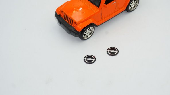 Opel Oto Anahtar 3M Metal Alaşım Logo 2Li Set - 2