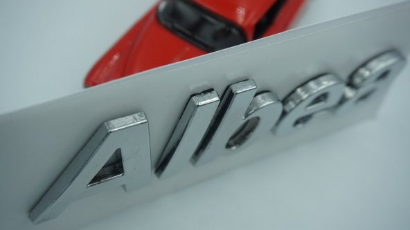 Fiat Albea Bagaj Yazı Logo Amblem 3M 3D - 3