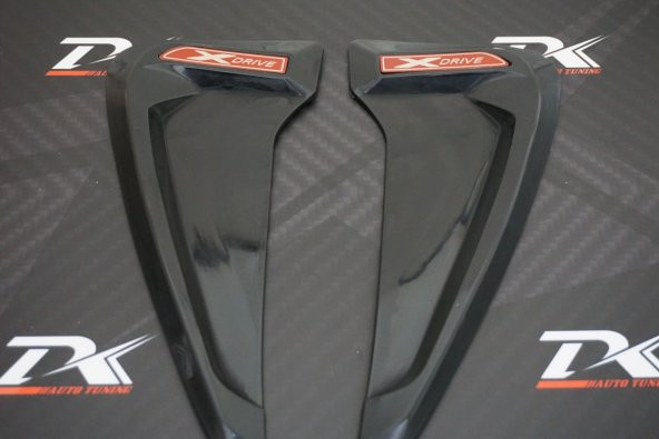 Bmw X Drive Shark Yan Çamurluk 3M Hava Akış Air Flow Set - 5