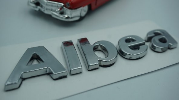 Fiat Albea Bagaj Yazı Logo Amblem 3M 3D - 4