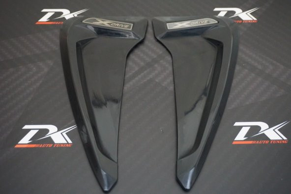 Bmw X Drive Shark Yan Çamurluk 3M Hava Akış Air Flow Set - 6