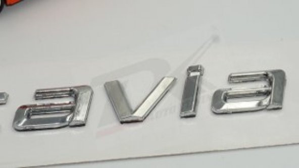 Skoda Octavia 2007-2017 Yeni Nesil Bagaj Krom ABS 3M 3D Yazı Logo - 5