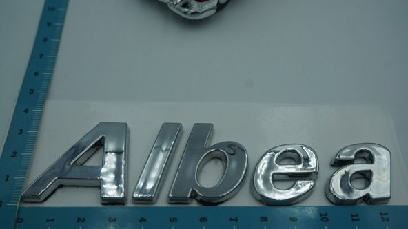 Fiat Albea Bagaj Yazı Logo Amblem 3M 3D - 6
