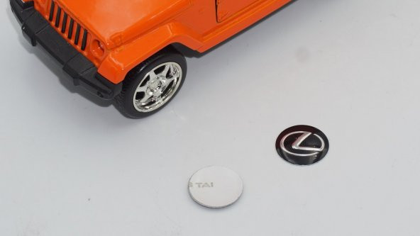 Lexus Oto Anahtar 3M Metal Alaşım Logo 2Li Set - 5