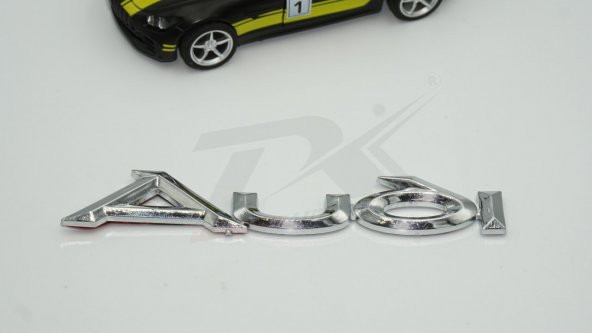Audi Classic Krom ABS Bagaj 3M 3D Yazı Amblem - 3