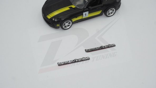 Harman Kordon Hoparlör Krom Metal 3M Logo Amblem 2 Li Set - 3