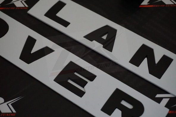 Land Rover Kaput Ve Bagaj Yazı Orjinal Ürün - Resim 11