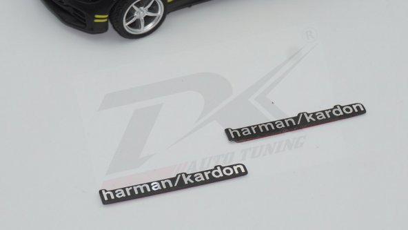 Harman Kordon Hoparlör Krom Metal 3M Logo Amblem 2 Li Set - 4