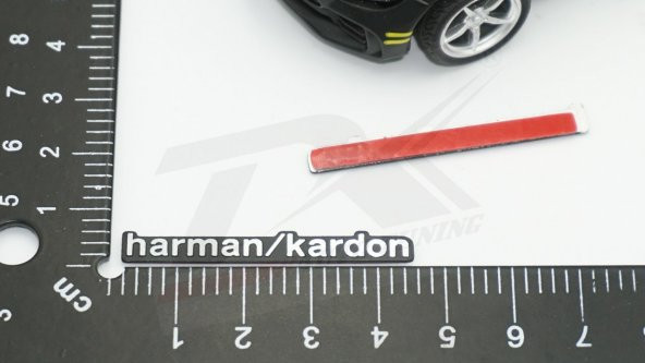 Harman Kordon Hoparlör Krom Metal 3M Logo Amblem 2 Li Set - 6