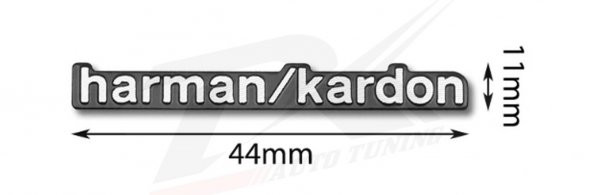 Harman Kordon Hoparlör Krom Metal 3M Logo Amblem 2 Li Set - 7