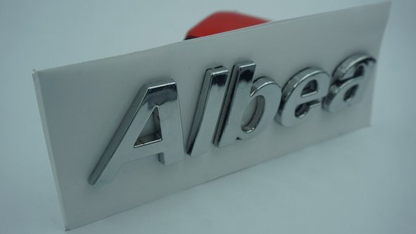 Fiat Albea Bagaj Yazı Logo Amblem 3M 3D - 2