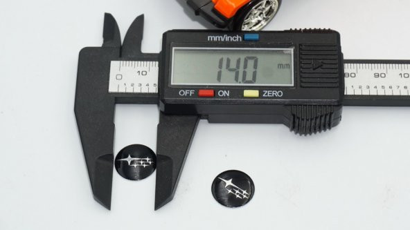 Subaru Oto Anahtar 3M Metal Alaşım Logo 2Li Set - 7