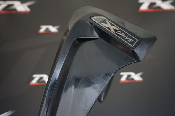 Bmw X Drive Shark Yan Çamurluk 3M Hava Akış Air Flow Set - 2