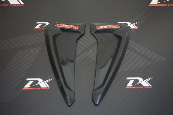 Bmw X Drive Shark Yan Çamurluk 3M Hava Akış Air Flow Set - 3