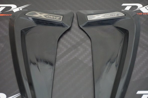 Bmw X Drive Shark Yan Çamurluk 3M Hava Akış Air Flow Set - 10