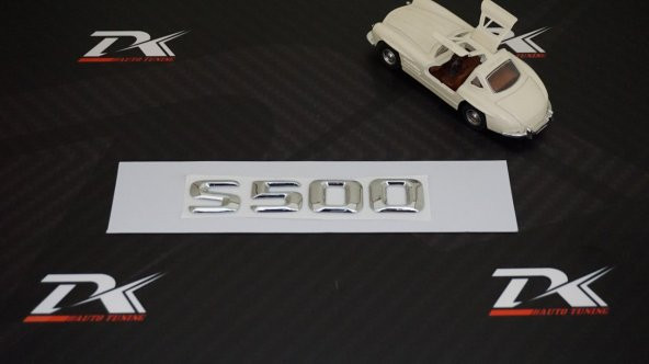 S500 Bagaj Krom Metal 3M 3D Yazı Logo - Resim 2