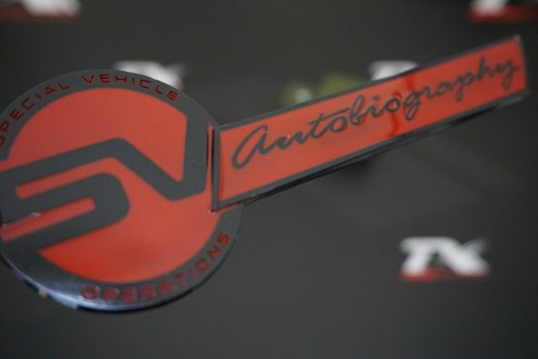 Land Rover Range Rover SV Autobiography Bagaj Krom Metal Logo