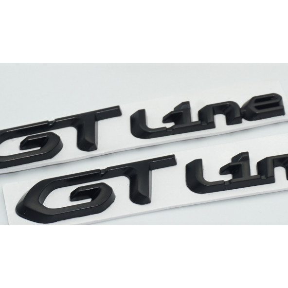 Peugeot 2008 GT Line Çamurluk Yanı Yeni Versiyon Metal Yazı Logo - Resim 4