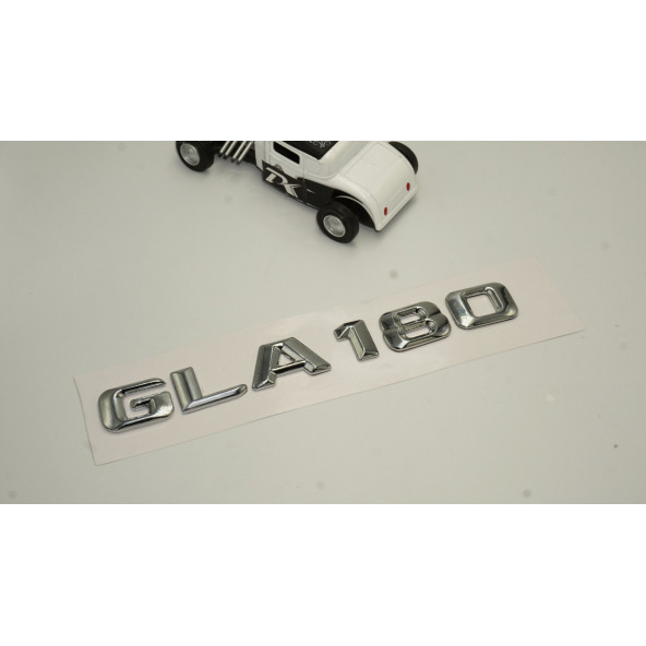 GLA180 Bagaj Krom Metal 3M 3D Yazı Logo - 2