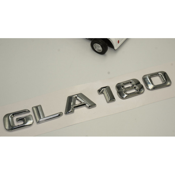 GLA180 Bagaj Krom Metal 3M 3D Yazı Logo - 3