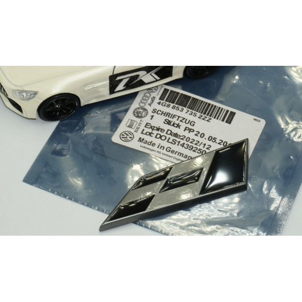 DK Seat Cupra Leon İbiza Altea Gri Siyah Metal 3M 3D Logo Amblem - 5
