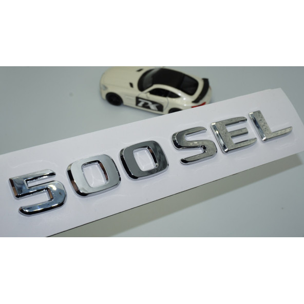 DK Tuning 500 SEL Bagaj Krom ABS 3M 3D Yazı Logo Benz İle Uyumlu