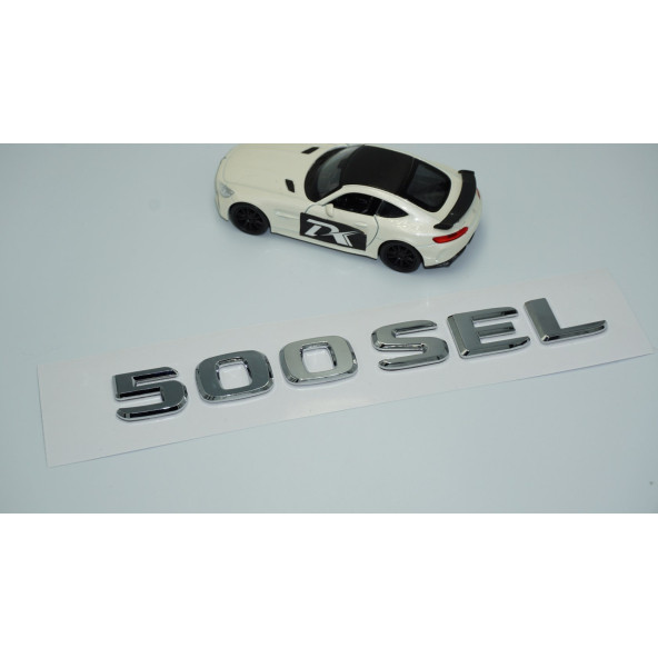DK Tuning 500 SEL Bagaj Krom ABS 3M 3D Yazı Logo Benz İle Uyumlu - 2