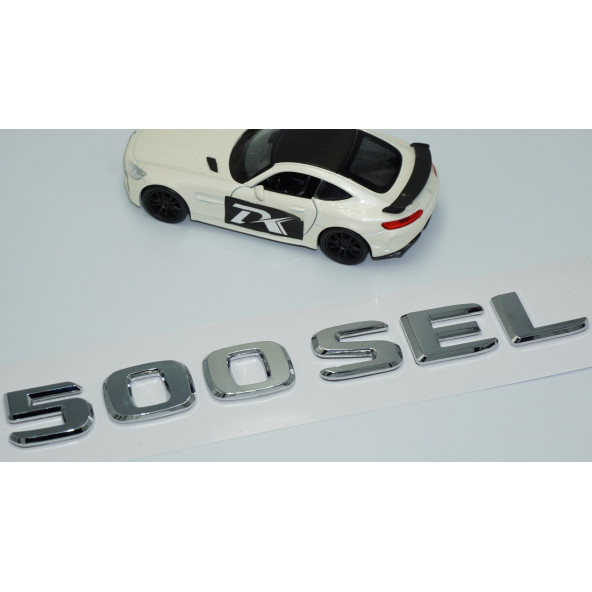 DK Tuning 500 SEL Bagaj Krom ABS 3M 3D Yazı Logo Benz İle Uyumlu - 3