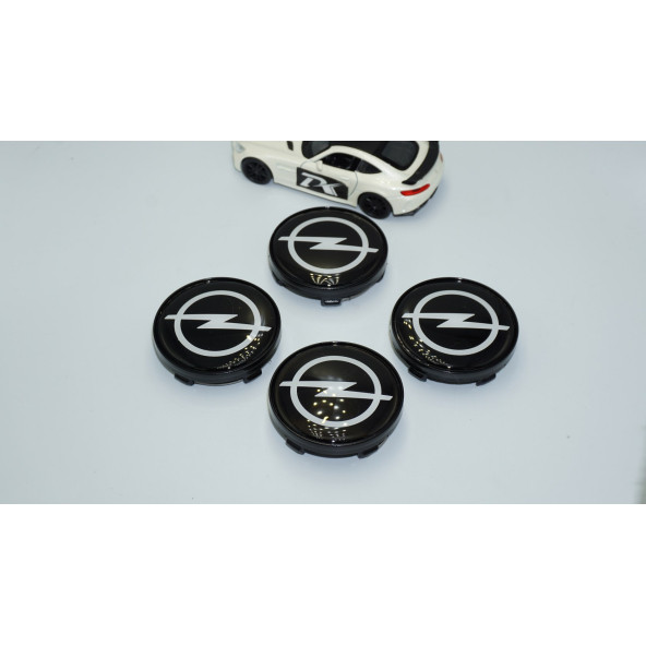 DK Tuning Opel Siyah Jant Göbeği Kapak Seti 60mm - 2