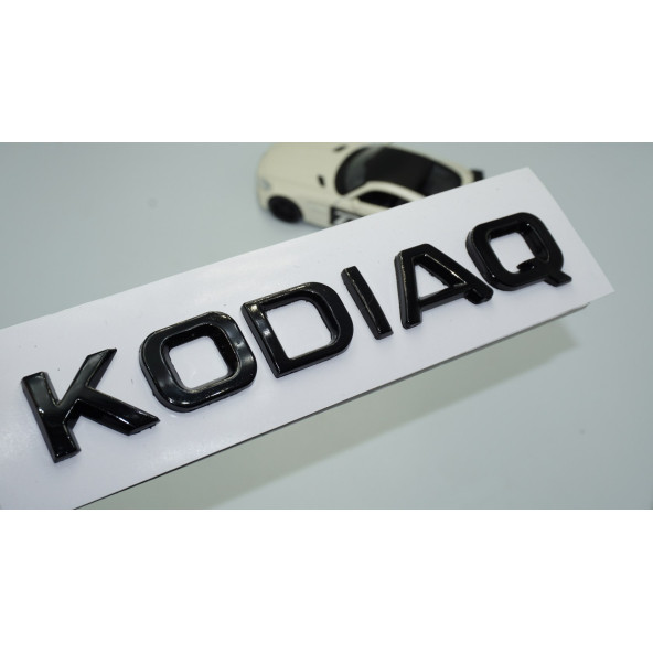 DK Tuning Skoda Kodiaq Siyah ABS 3M 3D Bagaj Yazı Logo