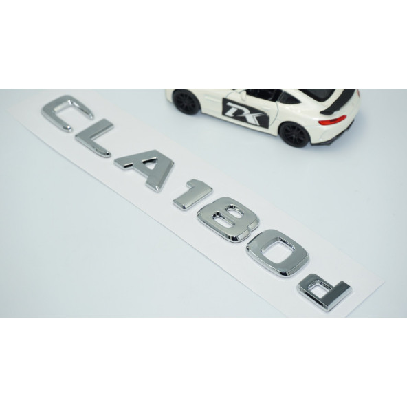 DK Tuning Benz CLA 180d Bagaj Krom ABS 3M 3D Yazı Logo - 3