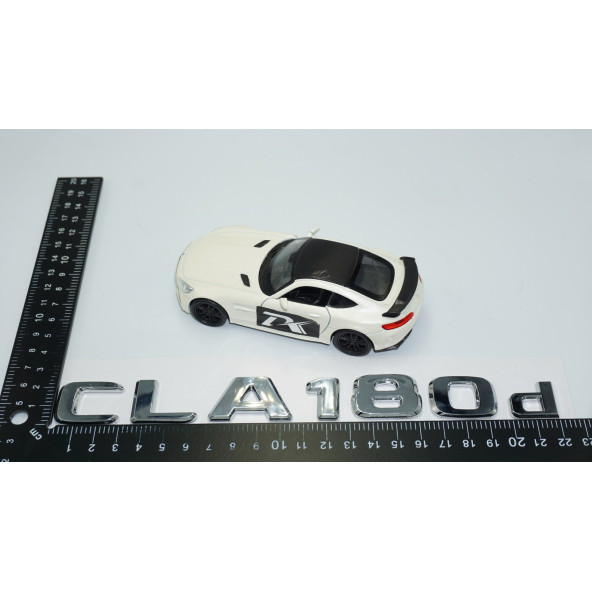 DK Tuning Benz CLA 180d Bagaj Krom ABS 3M 3D Yazı Logo - 4