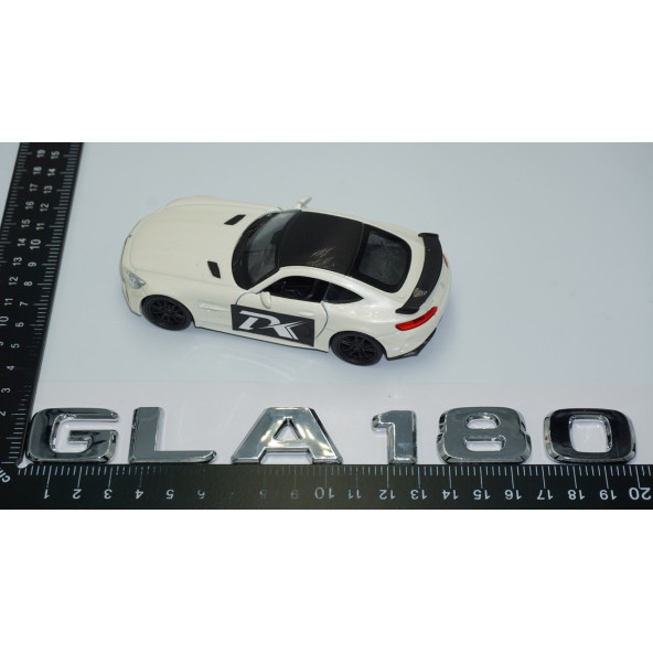 DK Tuning GLA 180 Bagaj Krom ABS 3M 3D Yazı Logo Benz İle Uyumlu - 4