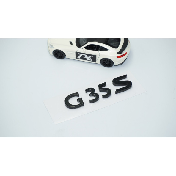 DK Tuning İnfiniti G35 S Siyah ABS Bagaj Yazı Logo - 2