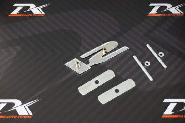 Honda Sİ Logo Ön Panjur Vidalı Krom Metal Amblem - 7